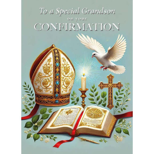 Picture of TO A SPECIAL GRANDSON ON YOUR CONFIRMATION